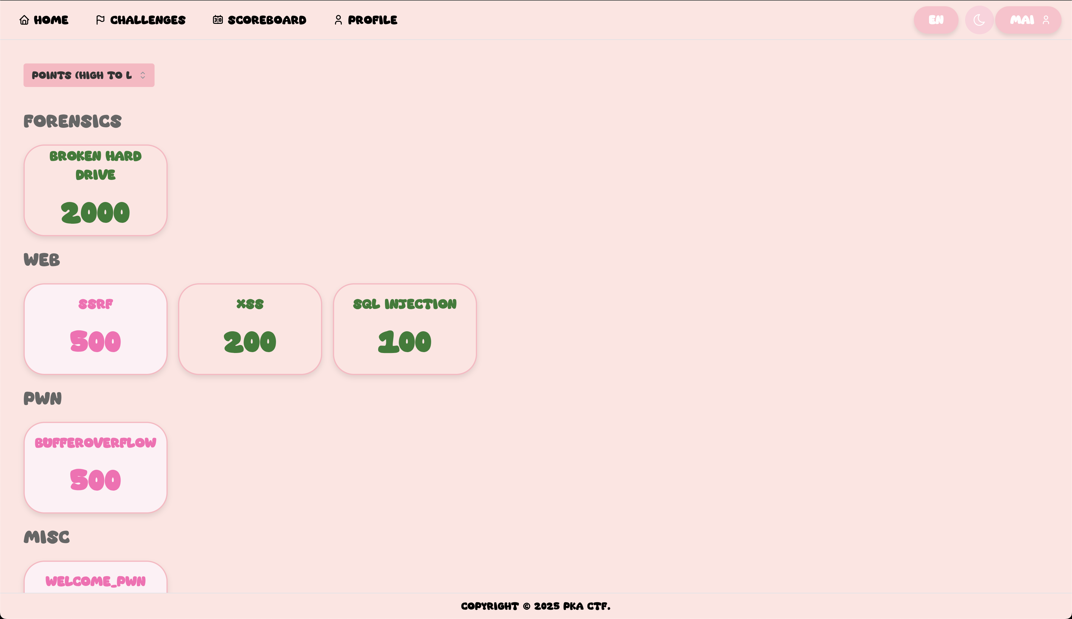 Thumbnail of PKA CTF